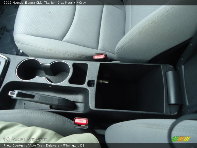 Titanium Gray Metallic / Gray 2012 Hyundai Elantra GLS