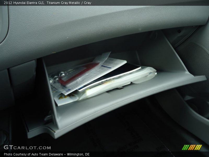 Titanium Gray Metallic / Gray 2012 Hyundai Elantra GLS