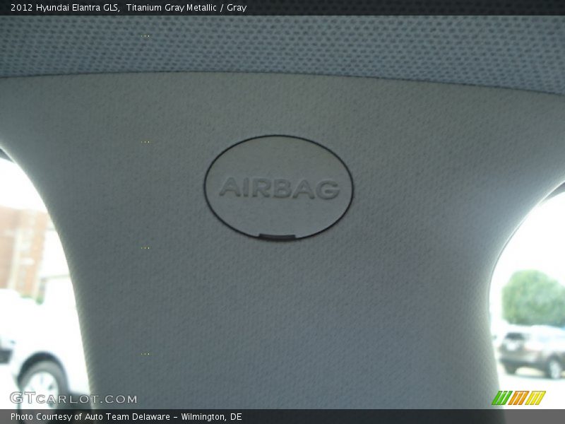 Titanium Gray Metallic / Gray 2012 Hyundai Elantra GLS