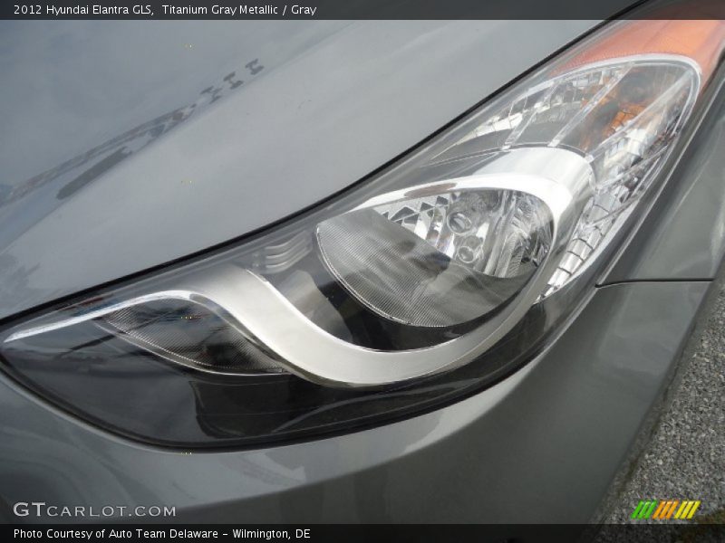 Titanium Gray Metallic / Gray 2012 Hyundai Elantra GLS