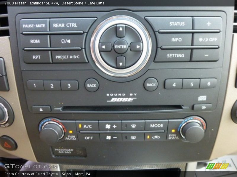 Desert Stone / Cafe Latte 2008 Nissan Pathfinder SE 4x4