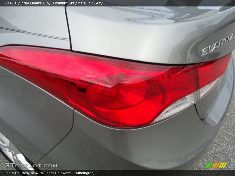 Titanium Gray Metallic / Gray 2012 Hyundai Elantra GLS