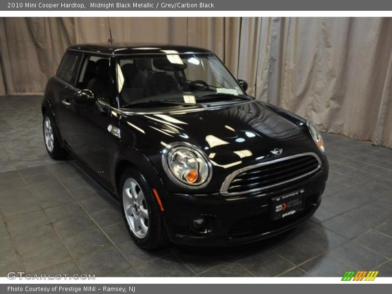 Midnight Black Metallic / Grey/Carbon Black 2010 Mini Cooper Hardtop