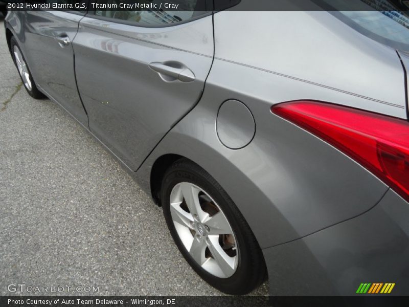Titanium Gray Metallic / Gray 2012 Hyundai Elantra GLS