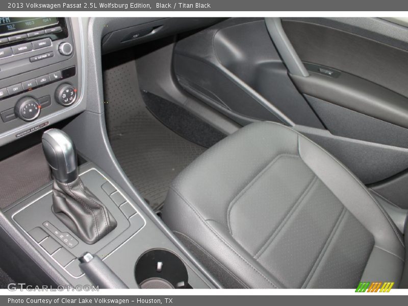 Black / Titan Black 2013 Volkswagen Passat 2.5L Wolfsburg Edition