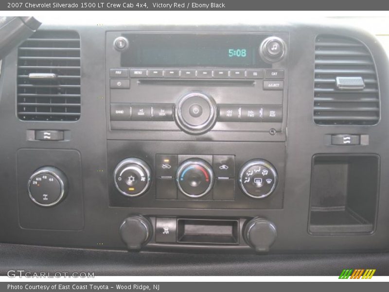 Victory Red / Ebony Black 2007 Chevrolet Silverado 1500 LT Crew Cab 4x4