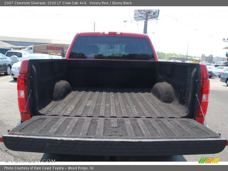 Victory Red / Ebony Black 2007 Chevrolet Silverado 1500 LT Crew Cab 4x4