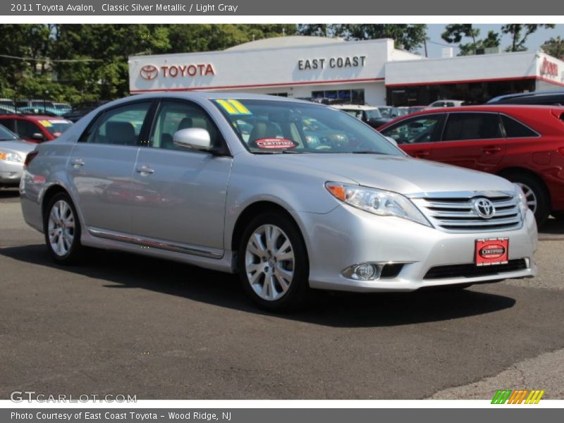 Classic Silver Metallic / Light Gray 2011 Toyota Avalon