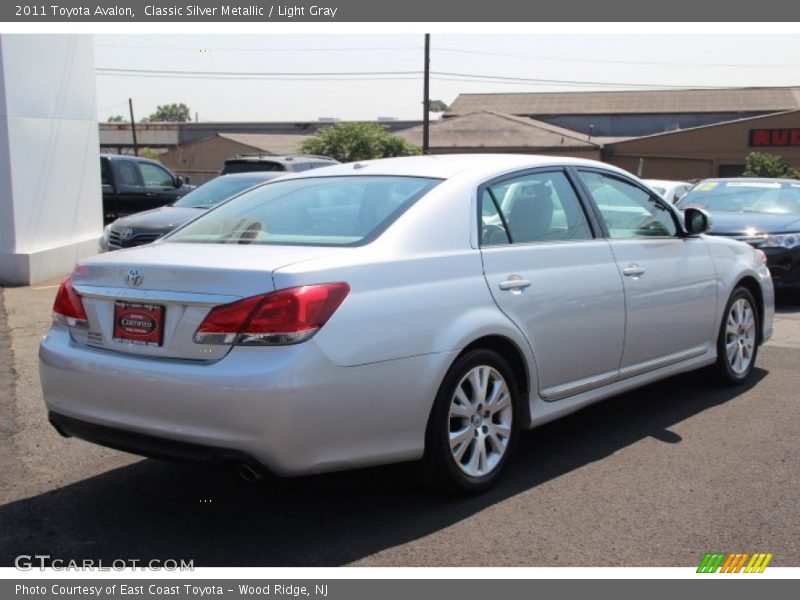 Classic Silver Metallic / Light Gray 2011 Toyota Avalon