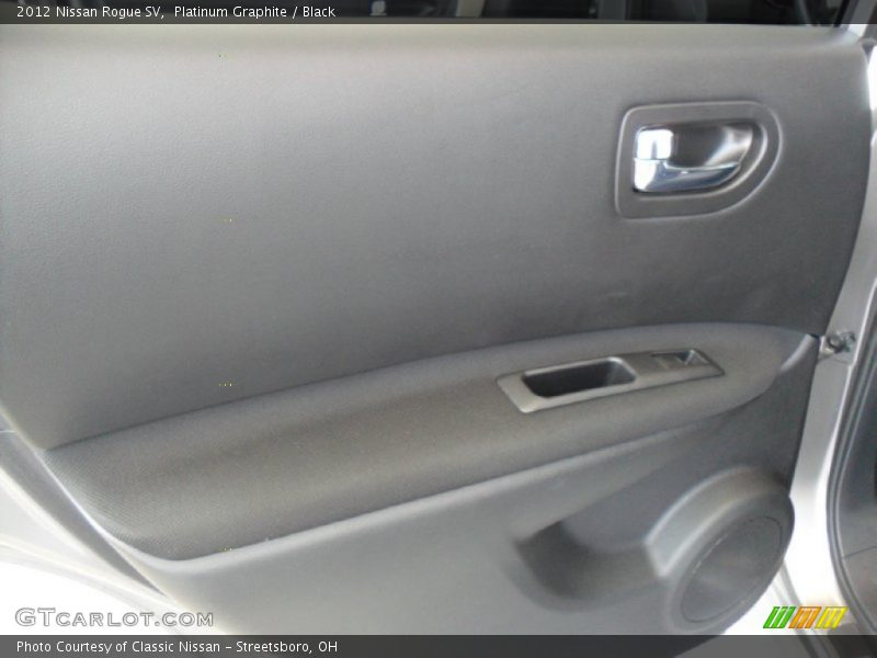 Platinum Graphite / Black 2012 Nissan Rogue SV