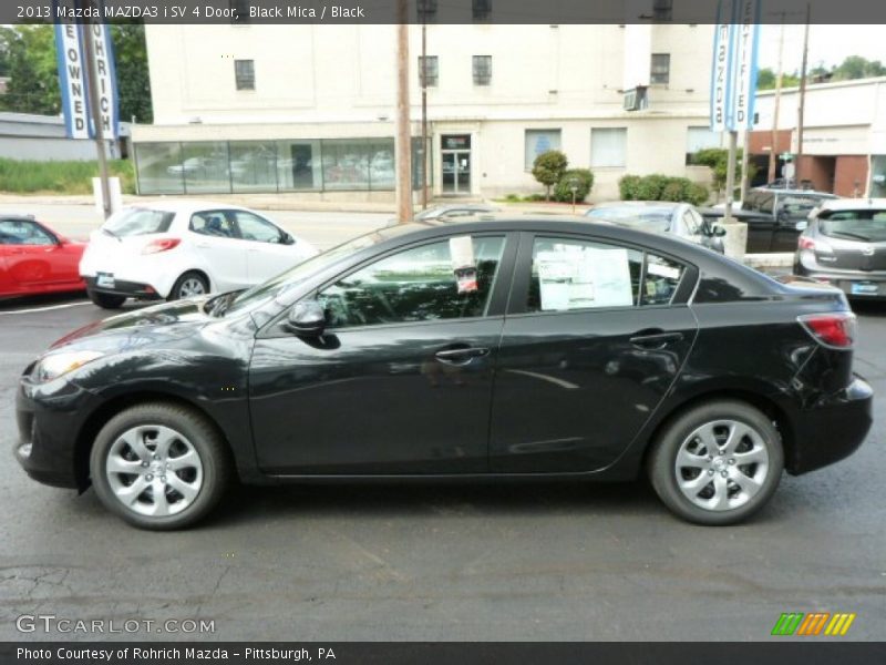 Black Mica / Black 2013 Mazda MAZDA3 i SV 4 Door