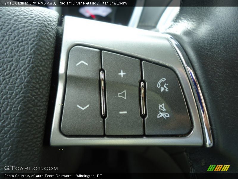 Radiant Silver Metallic / Titanium/Ebony 2011 Cadillac SRX 4 V6 AWD