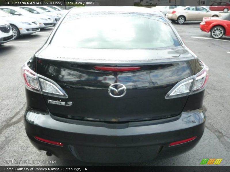 Black Mica / Black 2013 Mazda MAZDA3 i SV 4 Door