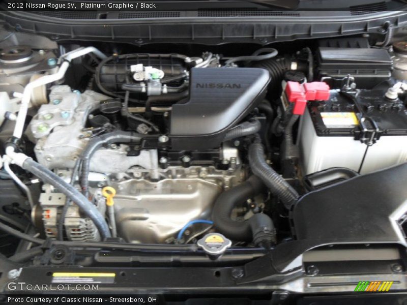 Platinum Graphite / Black 2012 Nissan Rogue SV