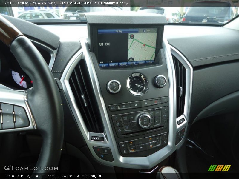 Radiant Silver Metallic / Titanium/Ebony 2011 Cadillac SRX 4 V6 AWD