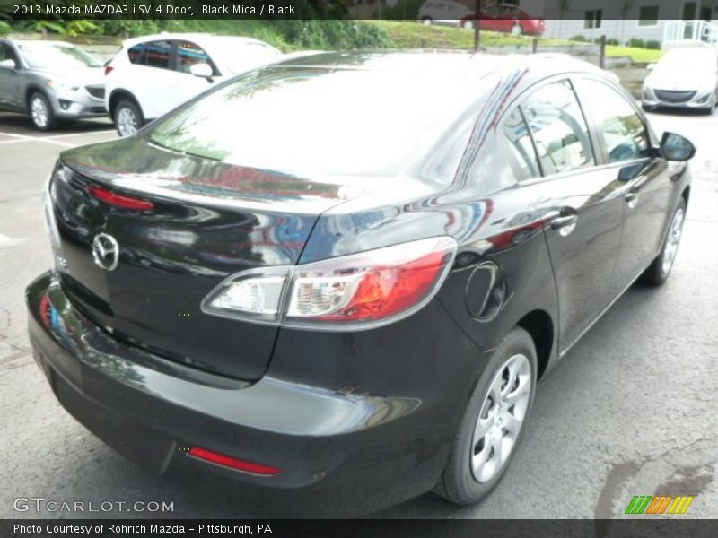 Black Mica / Black 2013 Mazda MAZDA3 i SV 4 Door