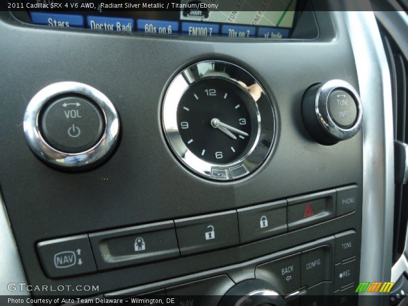 Radiant Silver Metallic / Titanium/Ebony 2011 Cadillac SRX 4 V6 AWD