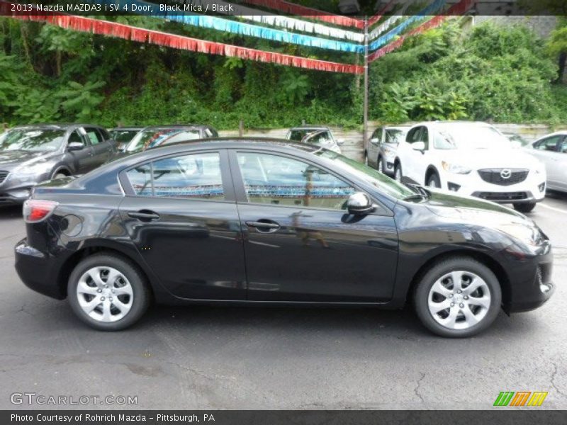 Black Mica / Black 2013 Mazda MAZDA3 i SV 4 Door