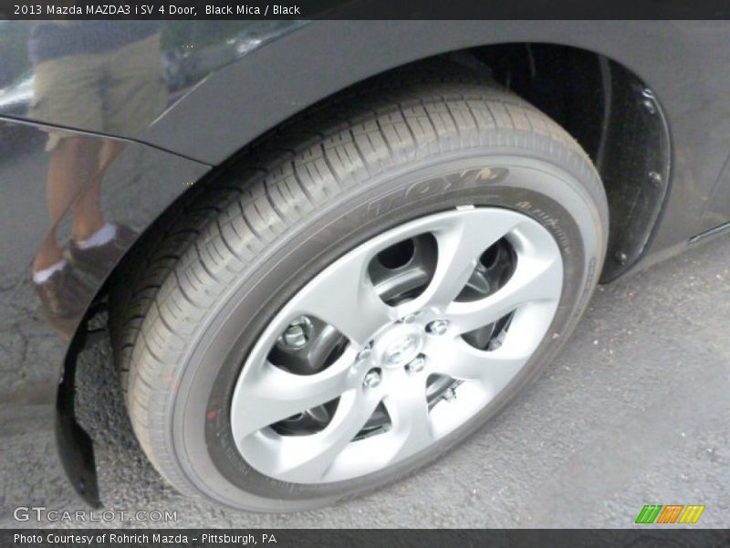 Black Mica / Black 2013 Mazda MAZDA3 i SV 4 Door