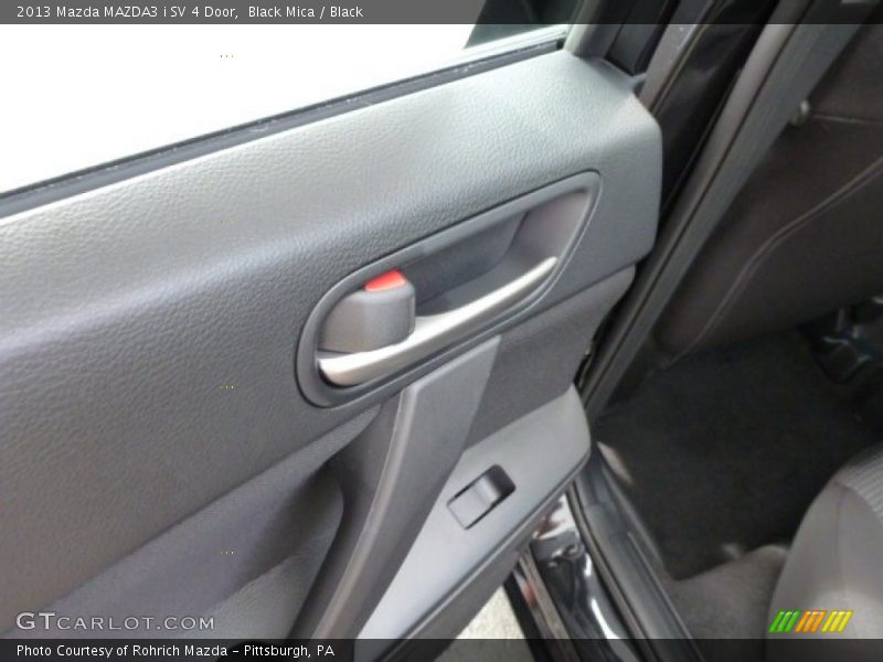 Black Mica / Black 2013 Mazda MAZDA3 i SV 4 Door