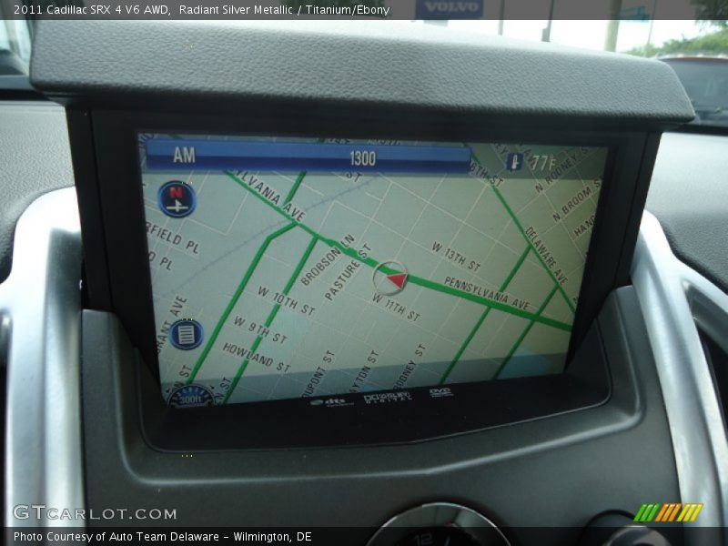 Radiant Silver Metallic / Titanium/Ebony 2011 Cadillac SRX 4 V6 AWD