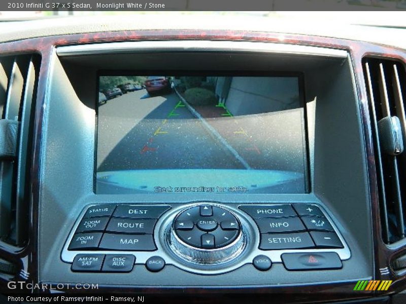 Moonlight White / Stone 2010 Infiniti G 37 x S Sedan