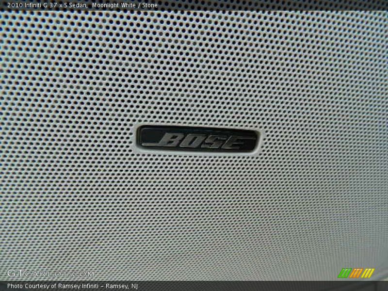 Moonlight White / Stone 2010 Infiniti G 37 x S Sedan