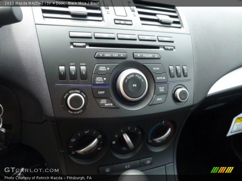 Black Mica / Black 2013 Mazda MAZDA3 i SV 4 Door