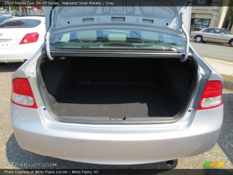 Alabaster Silver Metallic / Gray 2010 Honda Civic DX-VP Sedan