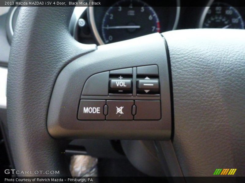 Black Mica / Black 2013 Mazda MAZDA3 i SV 4 Door