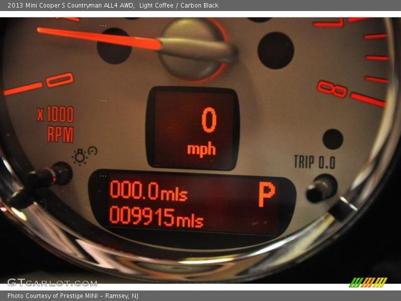 Light Coffee / Carbon Black 2013 Mini Cooper S Countryman ALL4 AWD