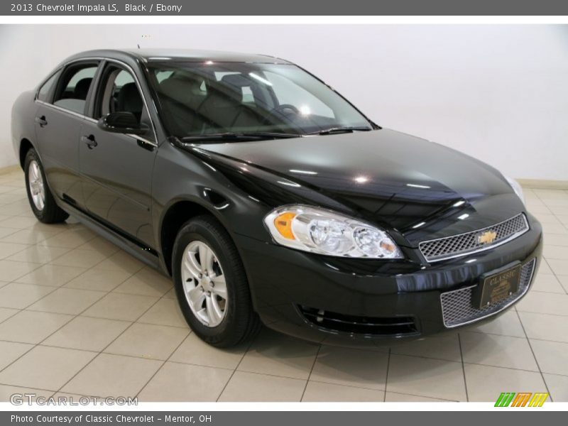 Black / Ebony 2013 Chevrolet Impala LS
