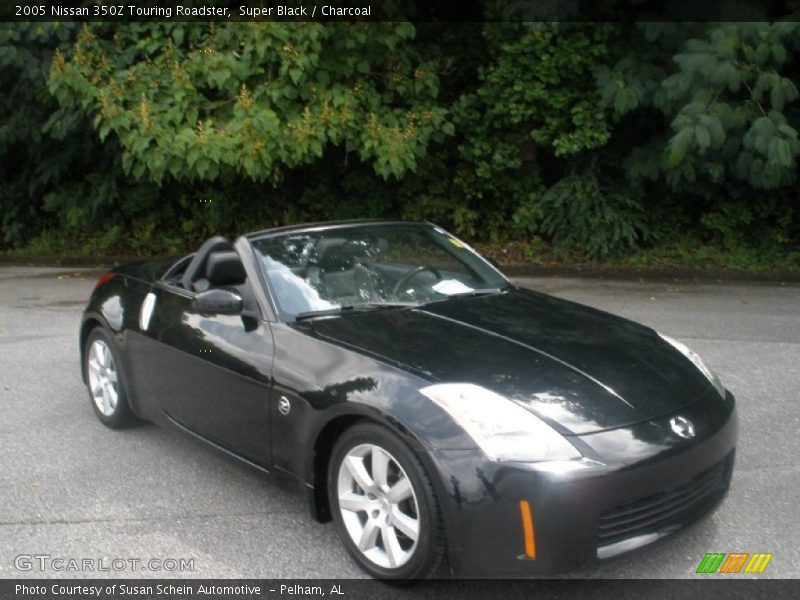 Super Black / Charcoal 2005 Nissan 350Z Touring Roadster