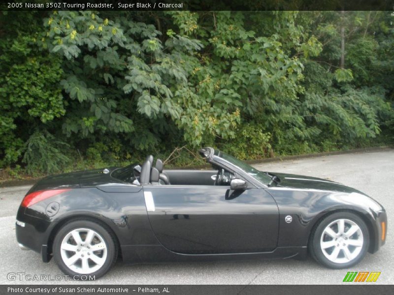 Super Black / Charcoal 2005 Nissan 350Z Touring Roadster