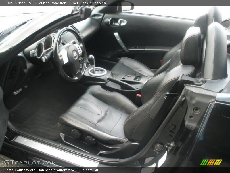 Super Black / Charcoal 2005 Nissan 350Z Touring Roadster