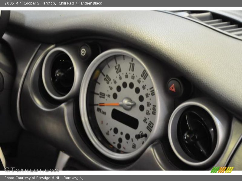 Chili Red / Panther Black 2005 Mini Cooper S Hardtop