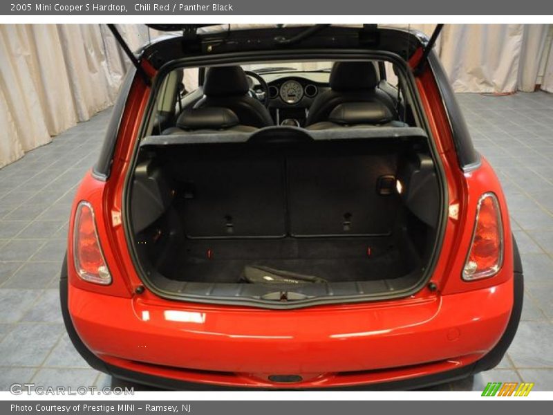 Chili Red / Panther Black 2005 Mini Cooper S Hardtop