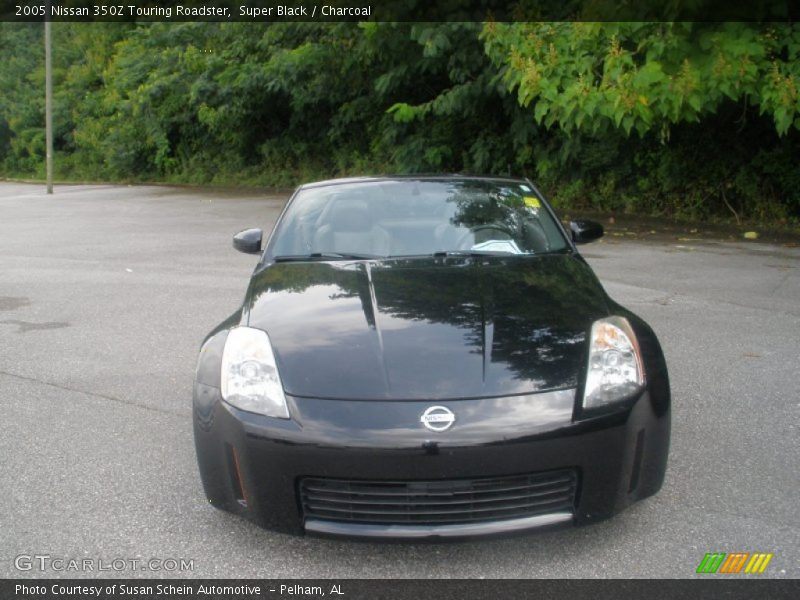 Super Black / Charcoal 2005 Nissan 350Z Touring Roadster