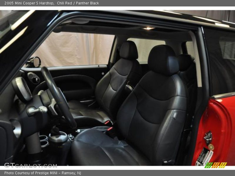 Chili Red / Panther Black 2005 Mini Cooper S Hardtop