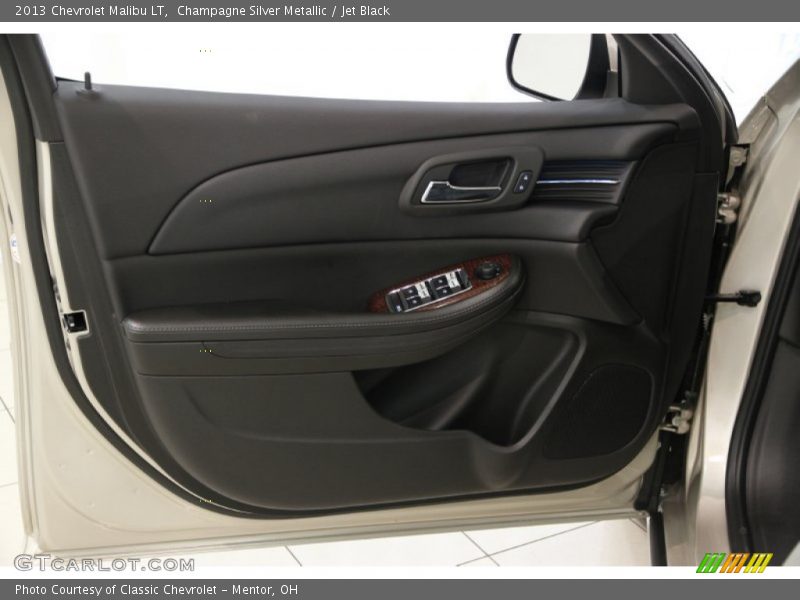 Champagne Silver Metallic / Jet Black 2013 Chevrolet Malibu LT