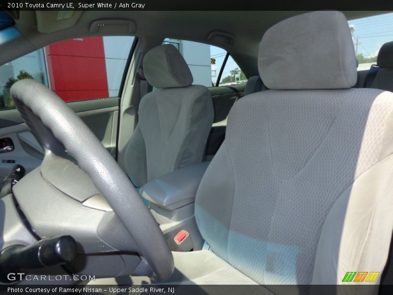 Super White / Ash Gray 2010 Toyota Camry LE
