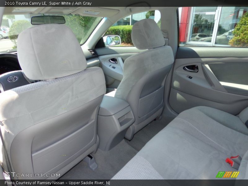 Super White / Ash Gray 2010 Toyota Camry LE