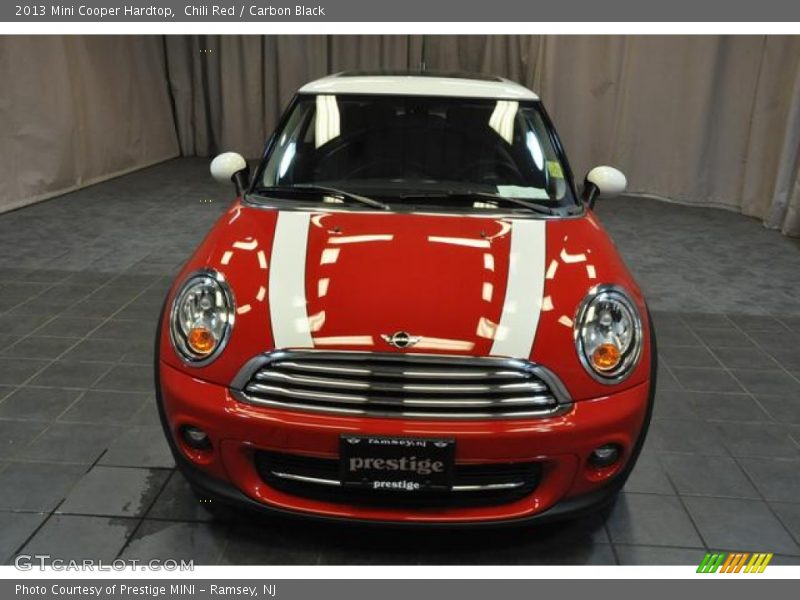 Chili Red / Carbon Black 2013 Mini Cooper Hardtop