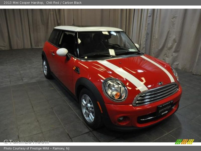 Chili Red / Carbon Black 2013 Mini Cooper Hardtop