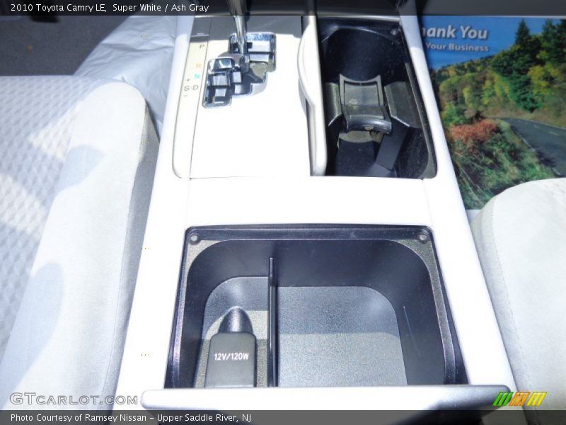 Super White / Ash Gray 2010 Toyota Camry LE