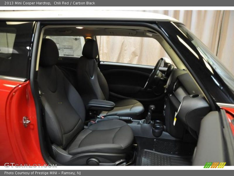 Chili Red / Carbon Black 2013 Mini Cooper Hardtop