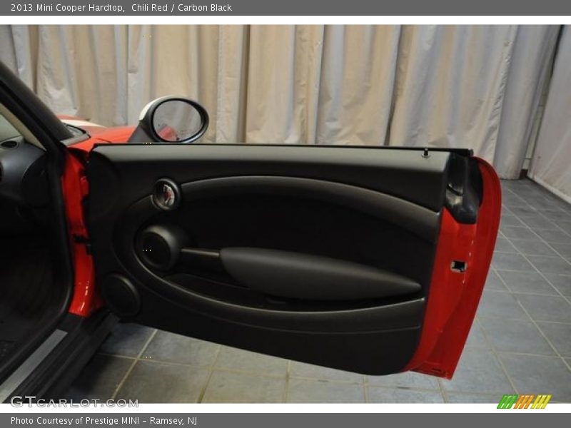 Chili Red / Carbon Black 2013 Mini Cooper Hardtop