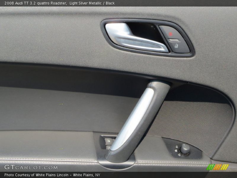 Light Silver Metallic / Black 2008 Audi TT 3.2 quattro Roadster