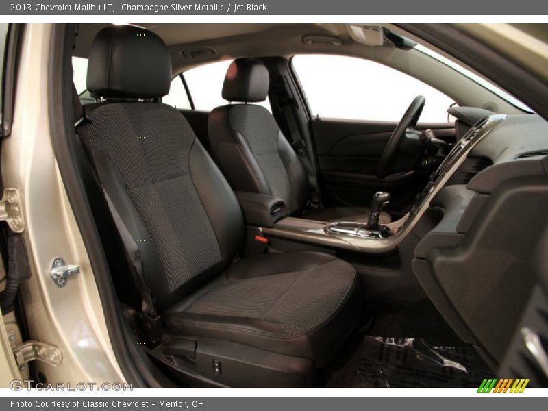 Champagne Silver Metallic / Jet Black 2013 Chevrolet Malibu LT