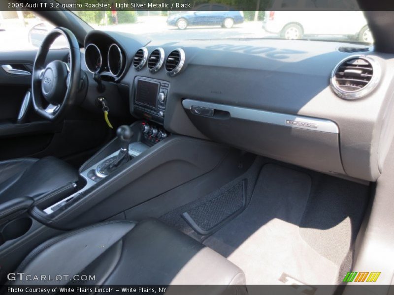 Light Silver Metallic / Black 2008 Audi TT 3.2 quattro Roadster